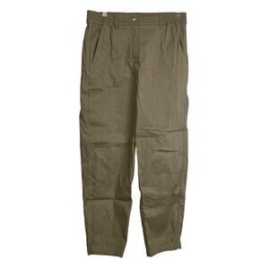 Annette Gortz Pants Womens Size 40 Tan Alexa Loose Fit Elastic German NWOT
